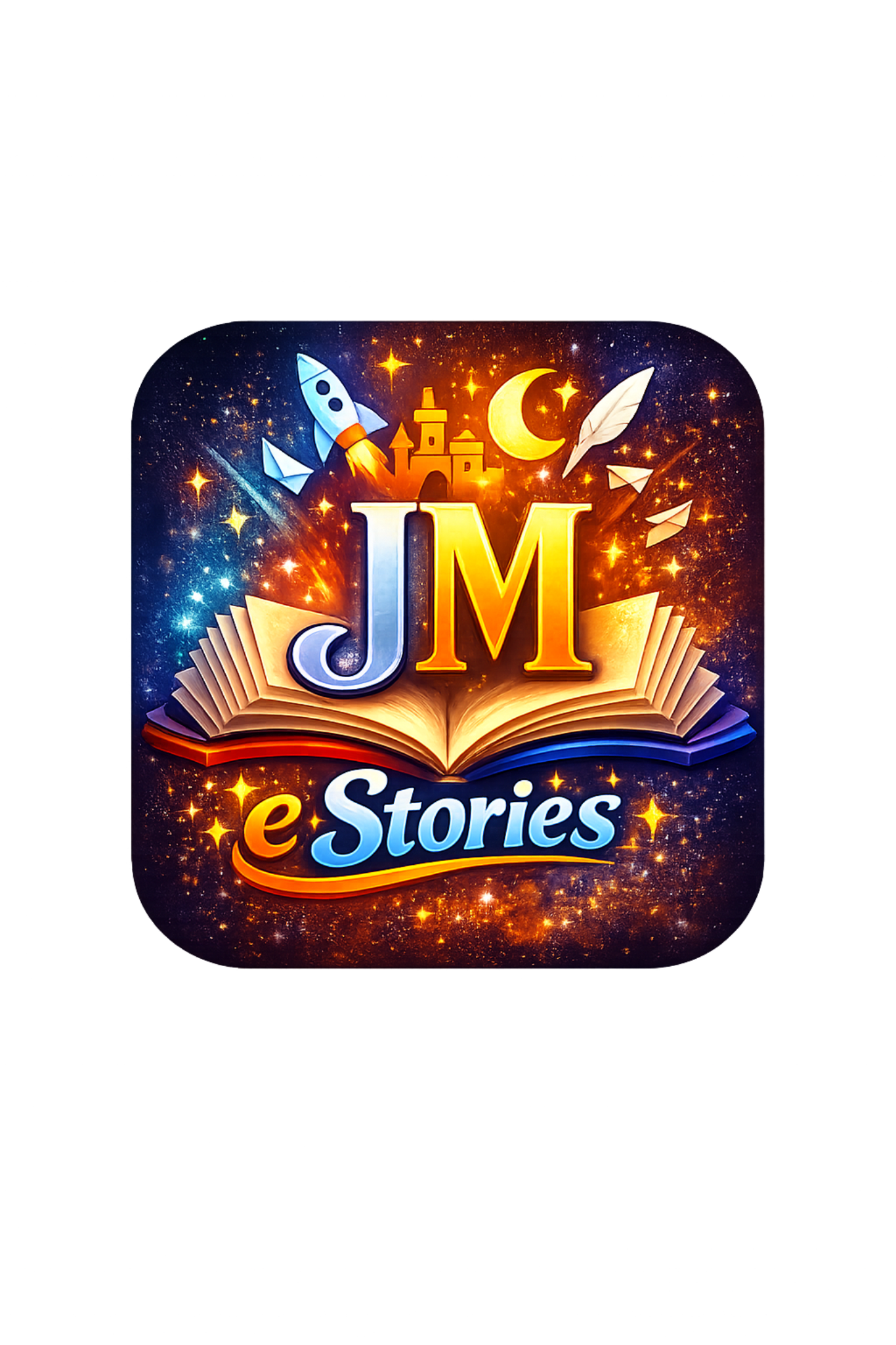 JM e-Stories logo